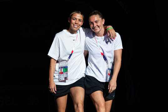 Celin Bizet Dønnum and Vilde Bøe Risa of Norway