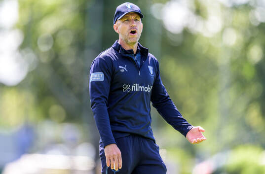 Tränare Henrik Rydström