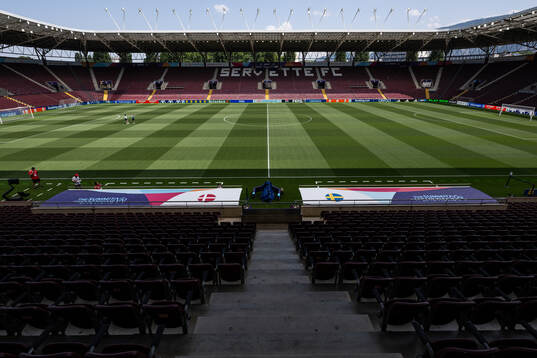 General interior view of Stade de Geneve