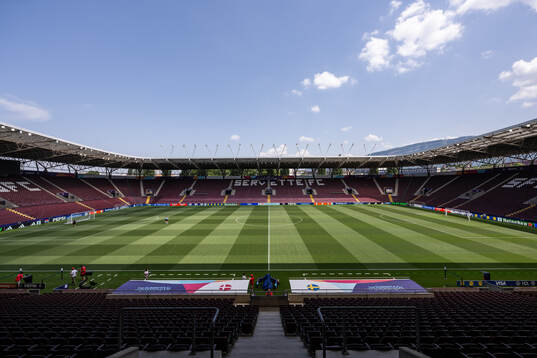 General interior view of Stade de Geneve