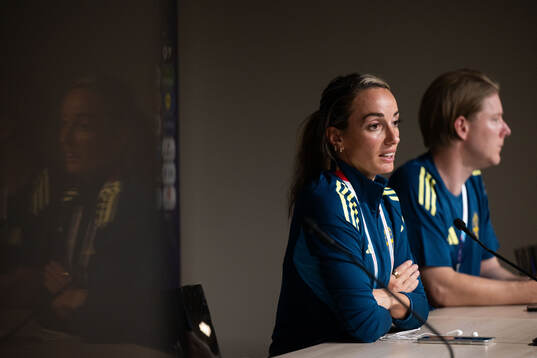 Kosovare Asllani of the Swedish women's national football