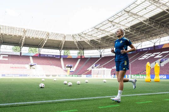 Fridolina Rolfö of the Swedish women's national football