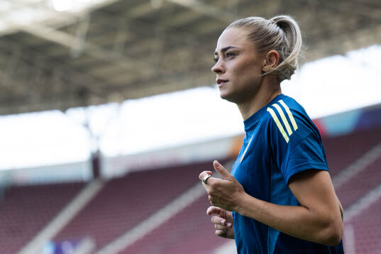 Fridolina Rolfö of the Swedish women's national football