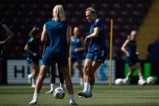 Fridolina Rolfö of the Swedish women's national football