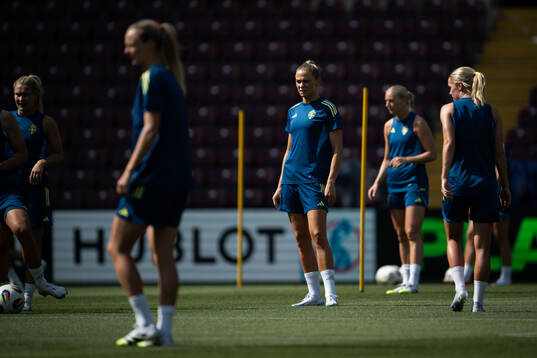 Fridolina Rolfö of the Swedish women's national football