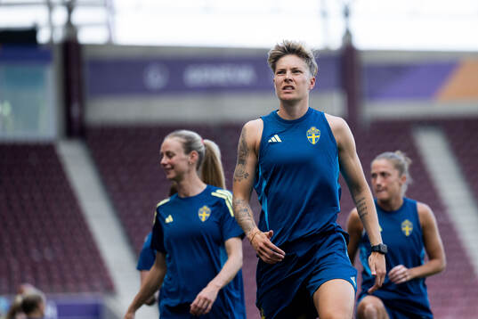 Lina Hurtig of the Swedish women's national football team