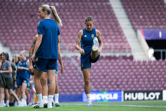 Nathalie Björn of the Swedish women's national football
