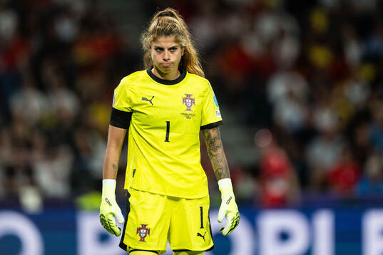 Goalkeeper Ines Pereira of Portugal