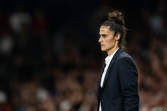 Head coach Montserrat Tome of Spain