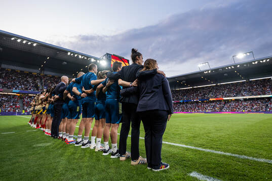 Head coach Montserrat Tome of Spain