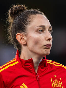 Goalkeeper Adriana Nanclares of Spain