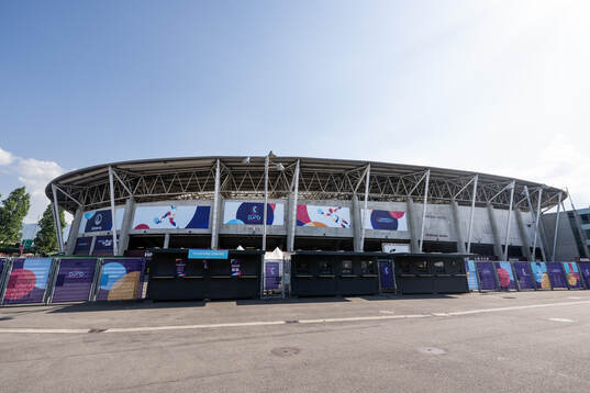 General exterior view of Stade de Geneve