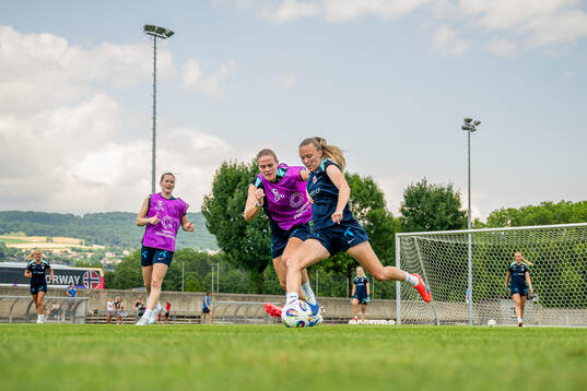 Marthine Østenstad and Synne Sofie Kinden Jensen of the