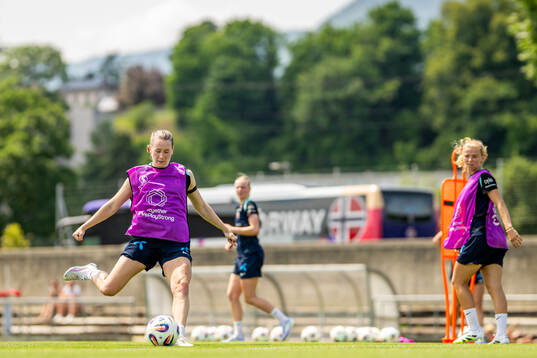 Elisabeth Terland of the Norwegian women's national