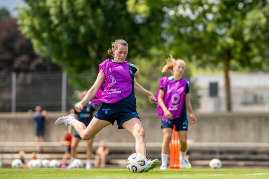 Elisabeth Terland of the Norwegian women's national