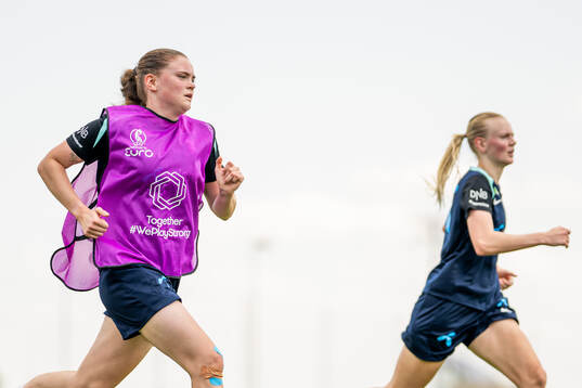 Signe Gaupset of the Norwegian women's national football