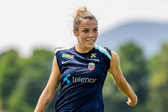 Celin Bizet Dønnum of the Norwegian women's national