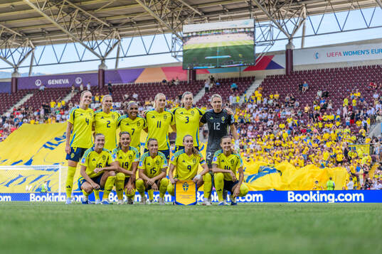 Starting eleven of Sweden