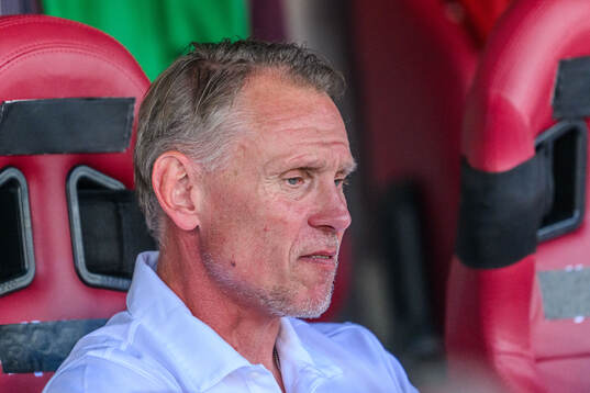 Head coach Andrée Jeglertz of Denmark