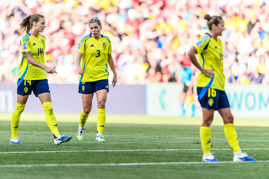Nathalie Björn, Linda Sembrant and Filippa Angeldahl of