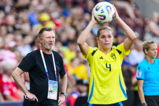 Head coach Peter Gerhardsson of Sweden