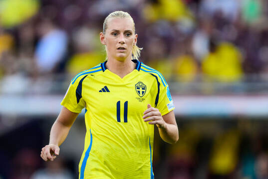Stina Blackstenius of Sweden