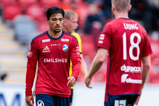Östers Lukas Bergquist deppar