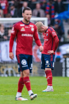 Östers Oskar Gabrielsson deppar