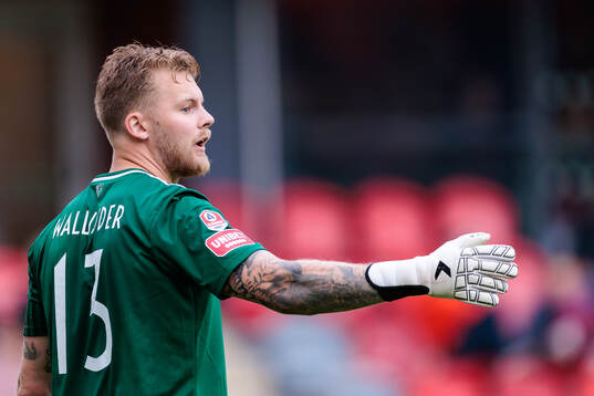 Östers målvakt Robin Wallinder