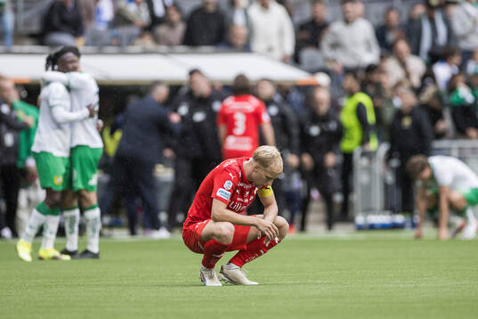 Värnamos Victor Larsson deppar