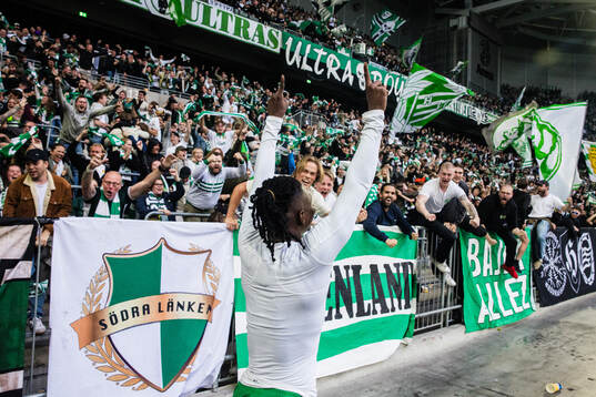 Hammarbys Moise Elohim Victoire Kabore jublar
