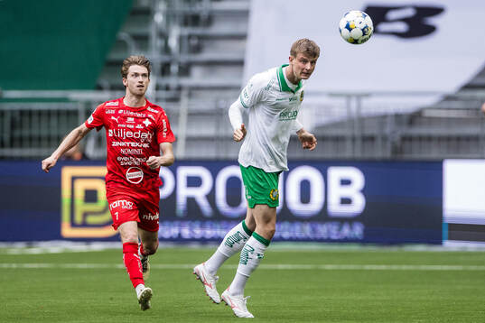 Värnamos Carl Johansson och Hammarbys Frederik Winther