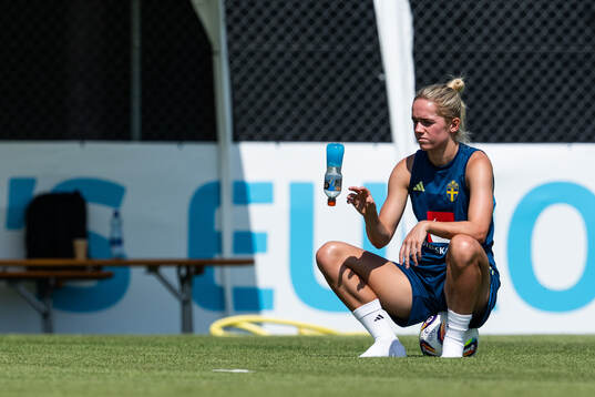 Hanna Lundkvist of the Swedish women's national football