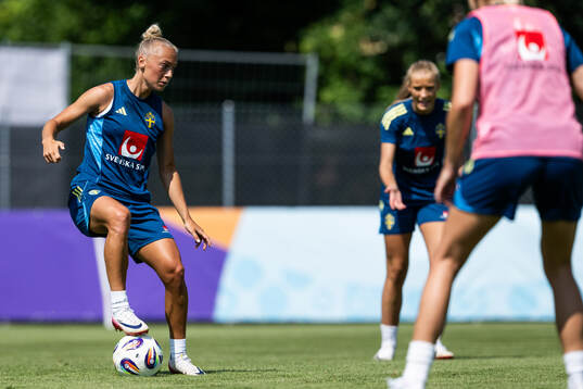 Hanna Bennison of the Swedish women's national football