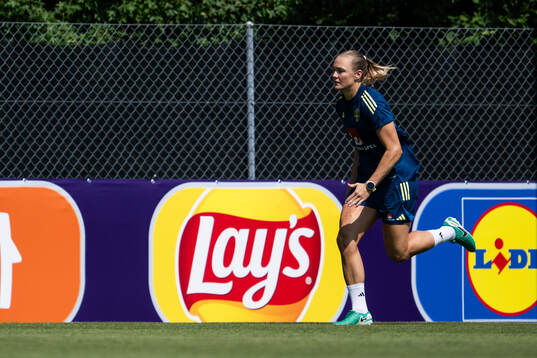 Magdalena Eriksson of the Swedish women's national football