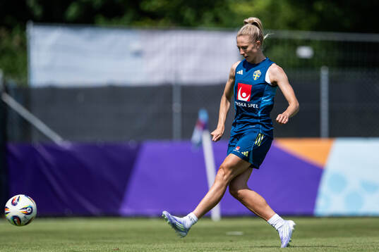 Rebecka Blomqvist of the Swedish women's national football