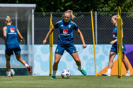Magdalena Eriksson of the Swedish women's national football