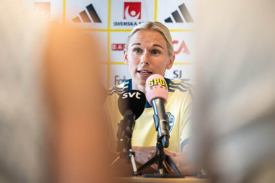 Jonna Andersson of the Swedish women's national football