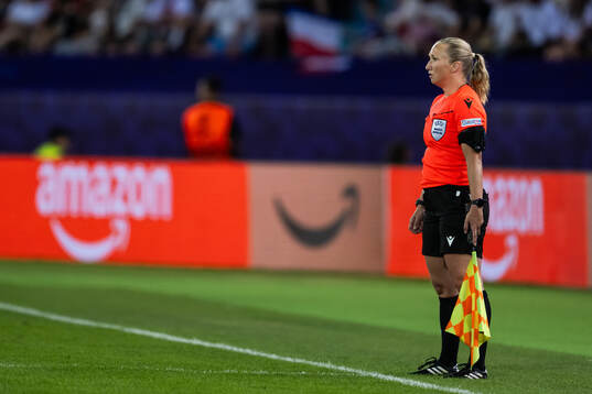 Assistant referee Monica Lokkeberg