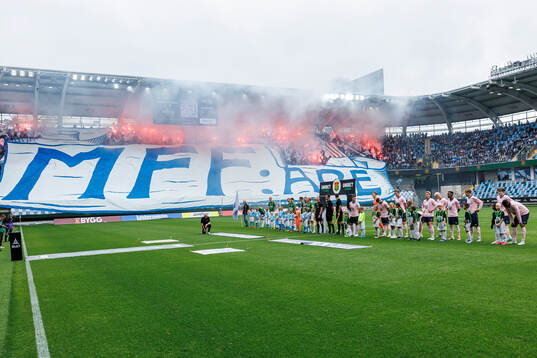 GAIS och Malmö FFs spelare