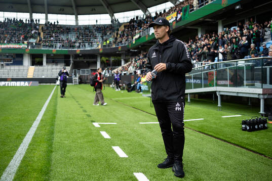 GAIS tränare Fredrik Holmberg