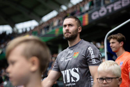 GAIS målvakt Mergim Krasniqi