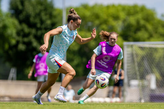 Vilde Bøe Risa of the Norwegian women's national football