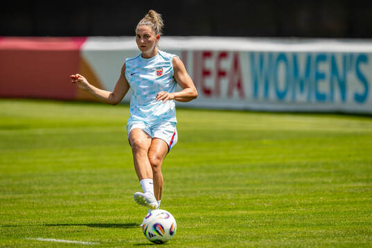 Vilde Bøe Risa of the Norwegian women's national football