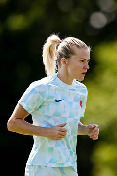 Ada Hegerberg of the Norwegian women's national football