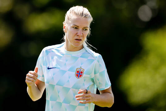 Ada Hegerberg of the Norwegian women's national football