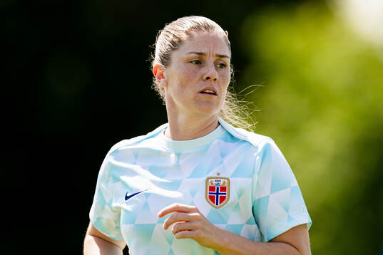Maren Mjelde of the Norwegian women's national football