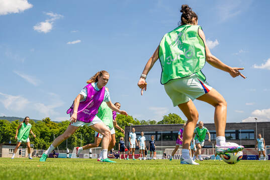 Signe Gaupset of the Norwegian women's national football