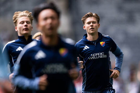 Djurgårdens Matias Siltanen och Patric Åslund