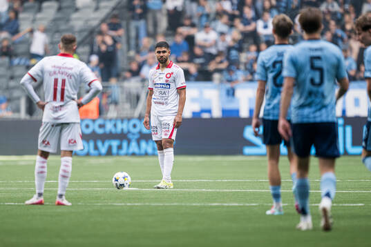 Degerfors Omar Faraj deppar